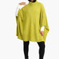 Poncho with Shoulder Buttons