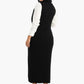 Wool Slim Fit Dress