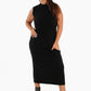 Wool Slim Fit Dress