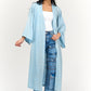 Linen Open Front Kimono