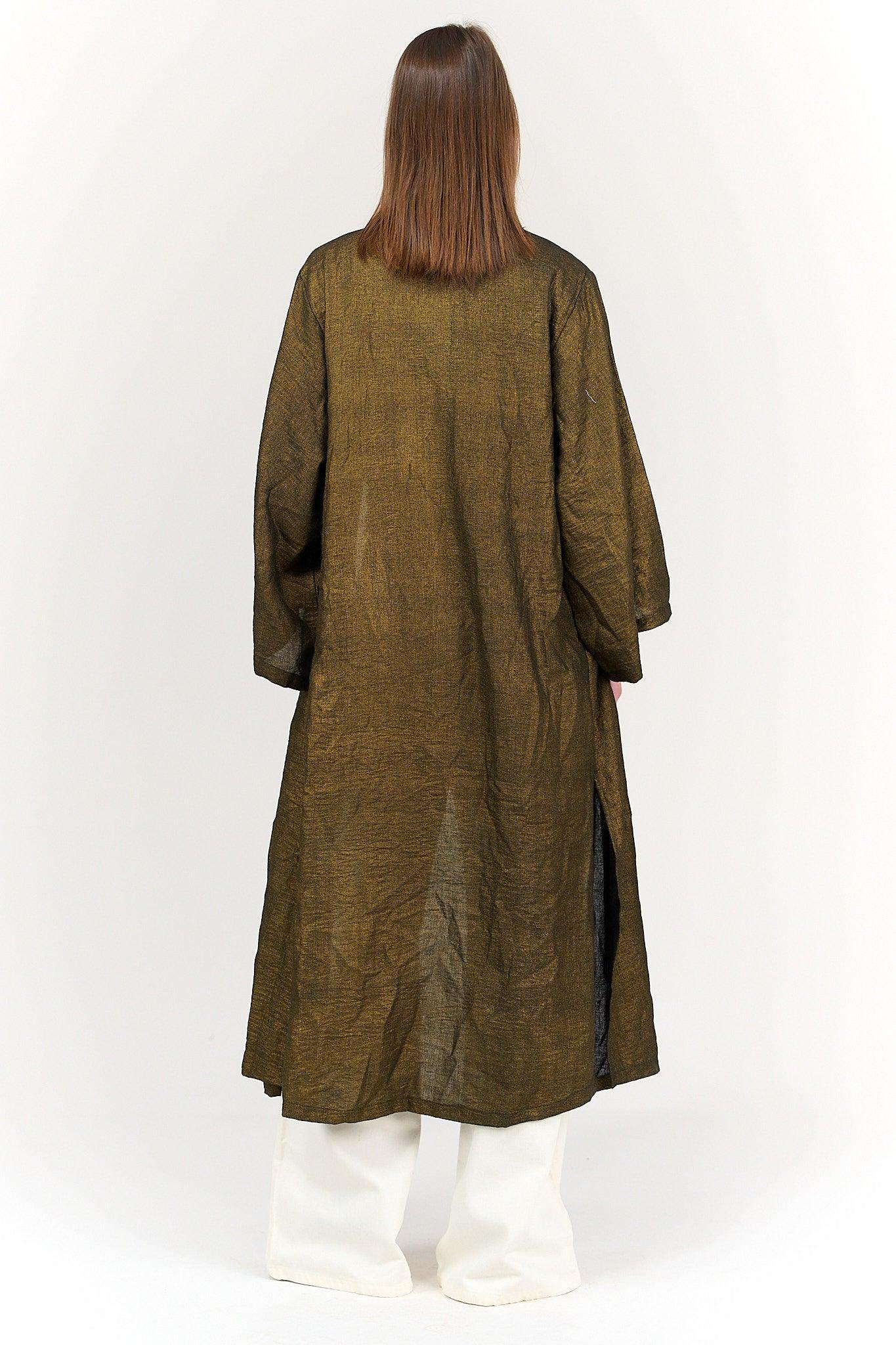 Linen Open Front Kimono