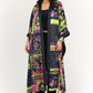 Satin All Over Print Kimono