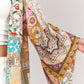 Flared Sleeves Printed Kimono