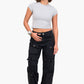 Cotton Blend Cropped Top