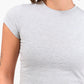Cotton Blend Cropped Top