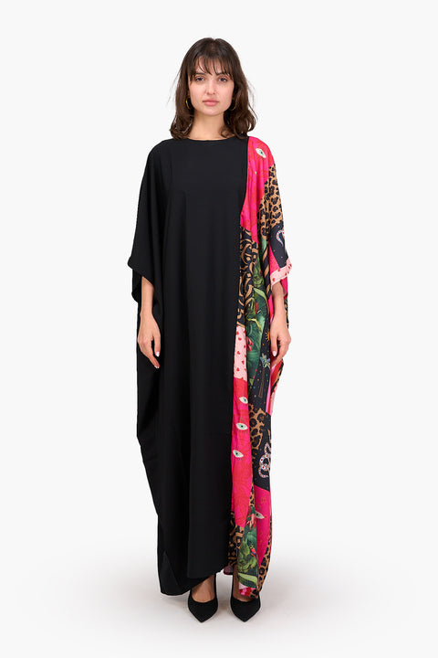 Elegant Tencel Printed Abaya