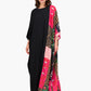 Elegant Tencel Printed Abaya
