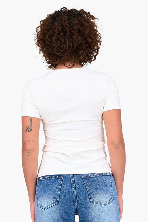 Timeless Tencel Crew Neck Top