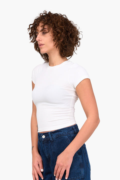 Round Neck Crop Top