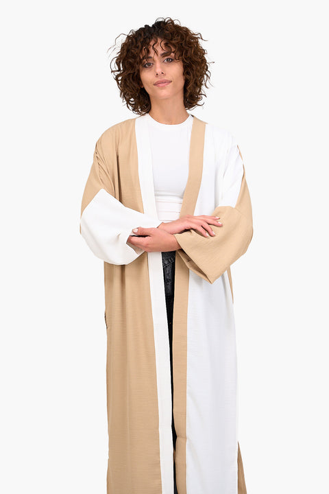 Dual-Tone Tencel Kimono