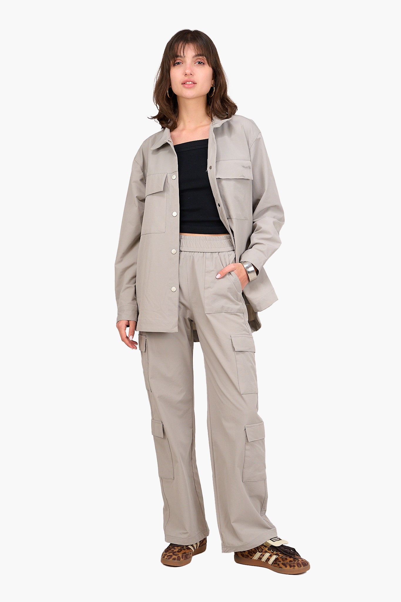 قميص مريح ووتربروف اوفرسايز 