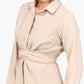 Shirt Dress with Tie Belt