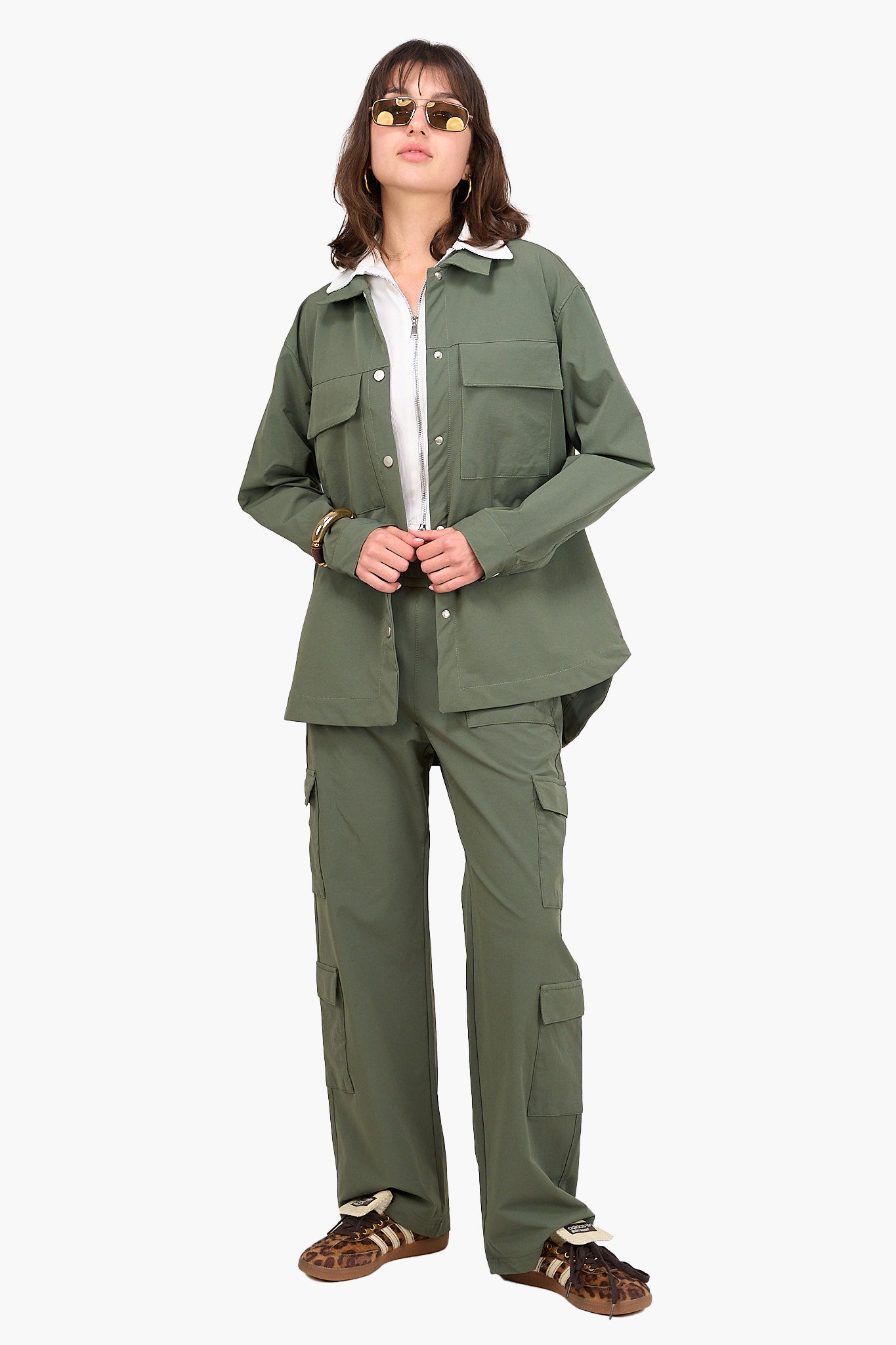 قميص مريح ووتربروف اوفرسايز 