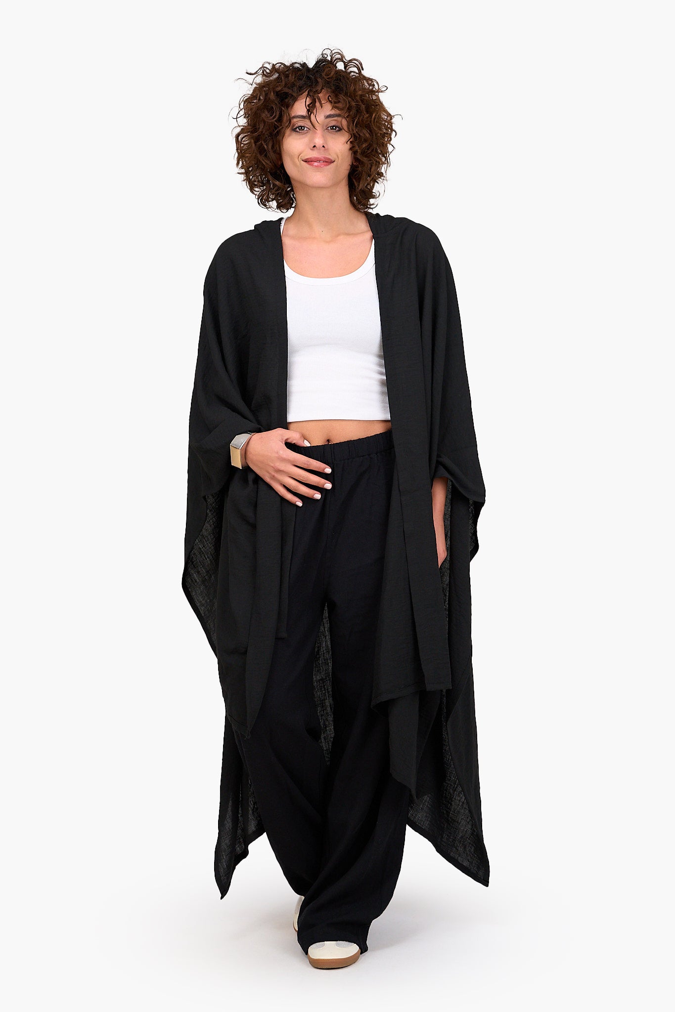 Hooded One Size Kimono