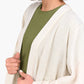 Linen Open Front Kimono