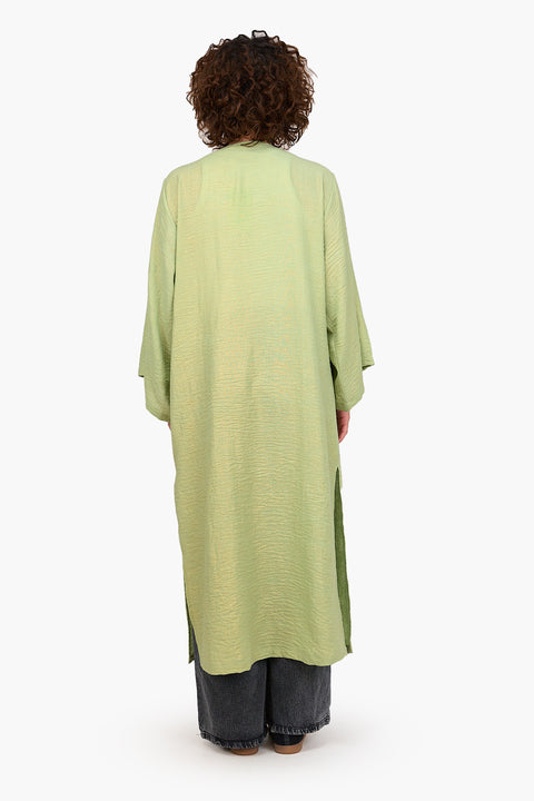 Linen Open Front Kimono