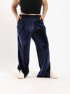 Velvet Striped Lounge Pants